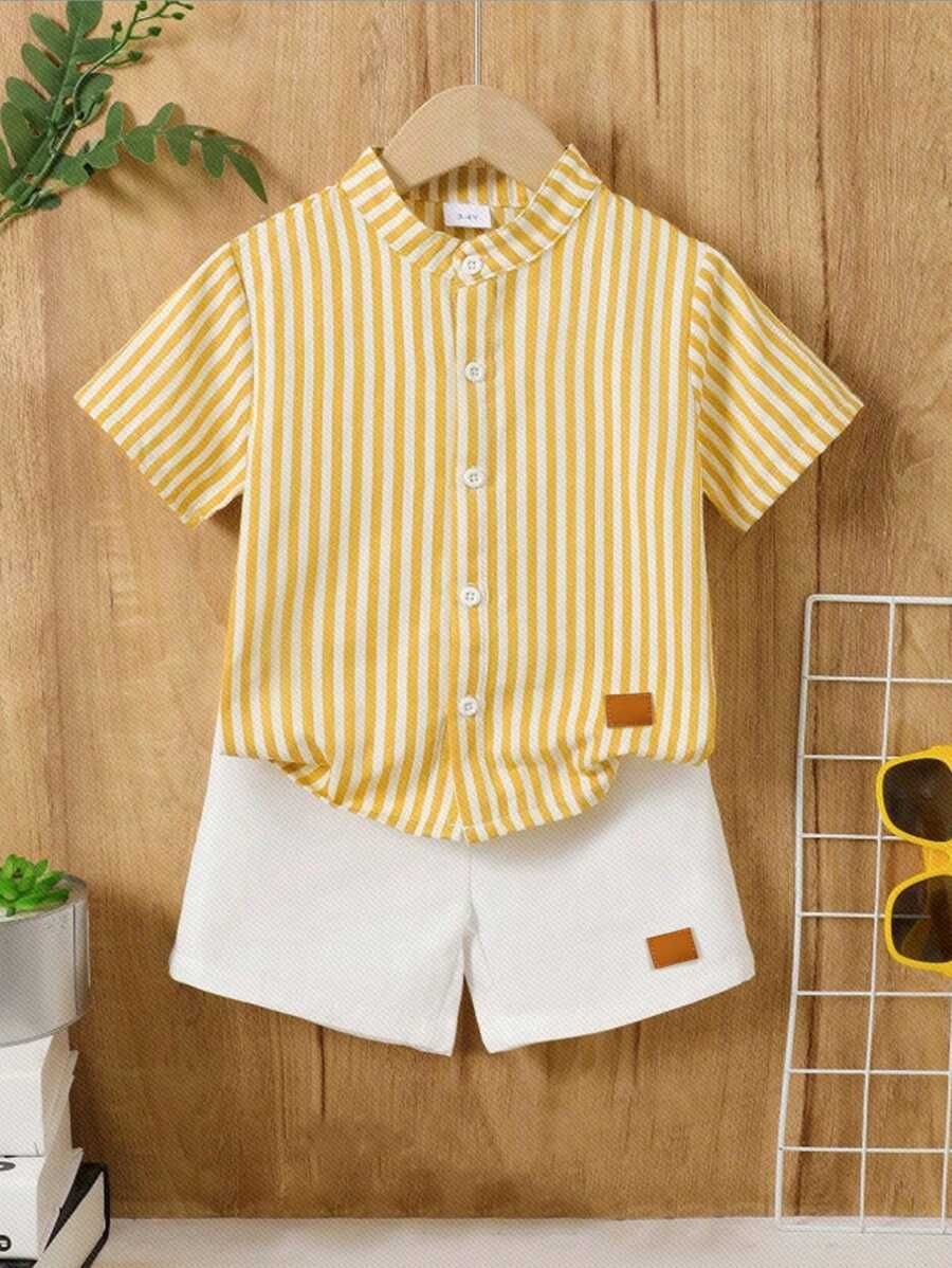 Kids Woven Shirt - Style 10