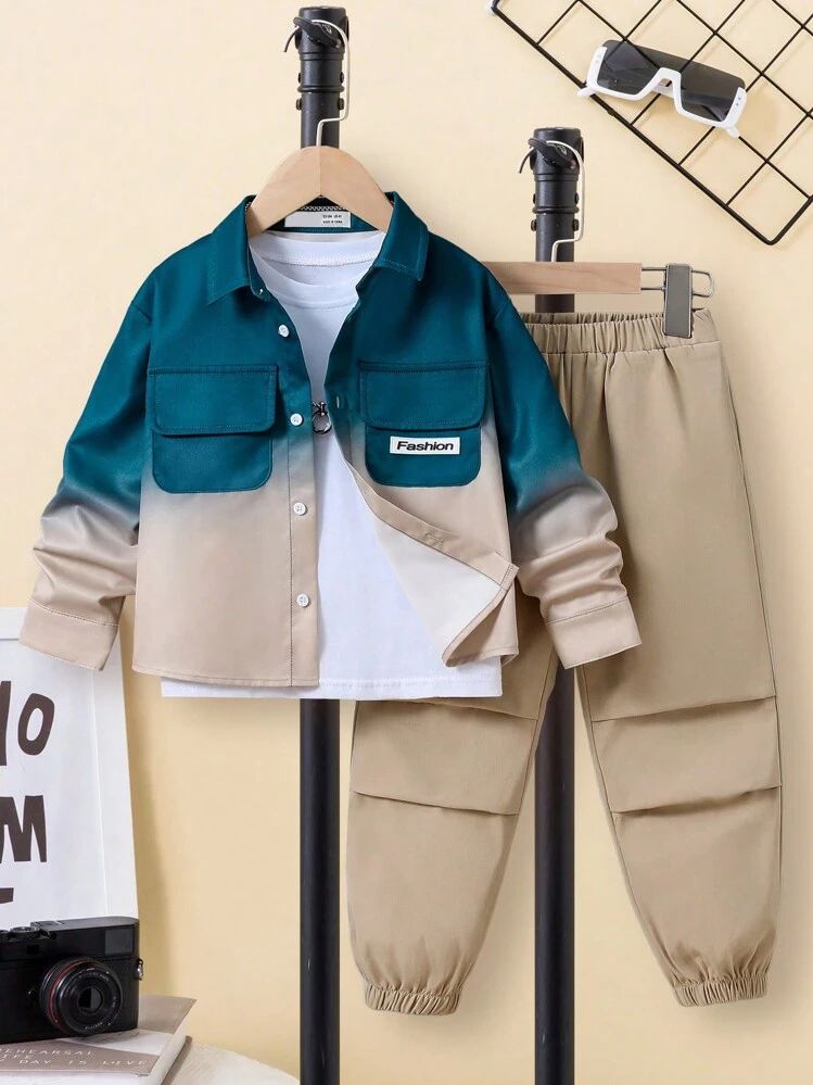 Kids Woven Shirt - Style 7