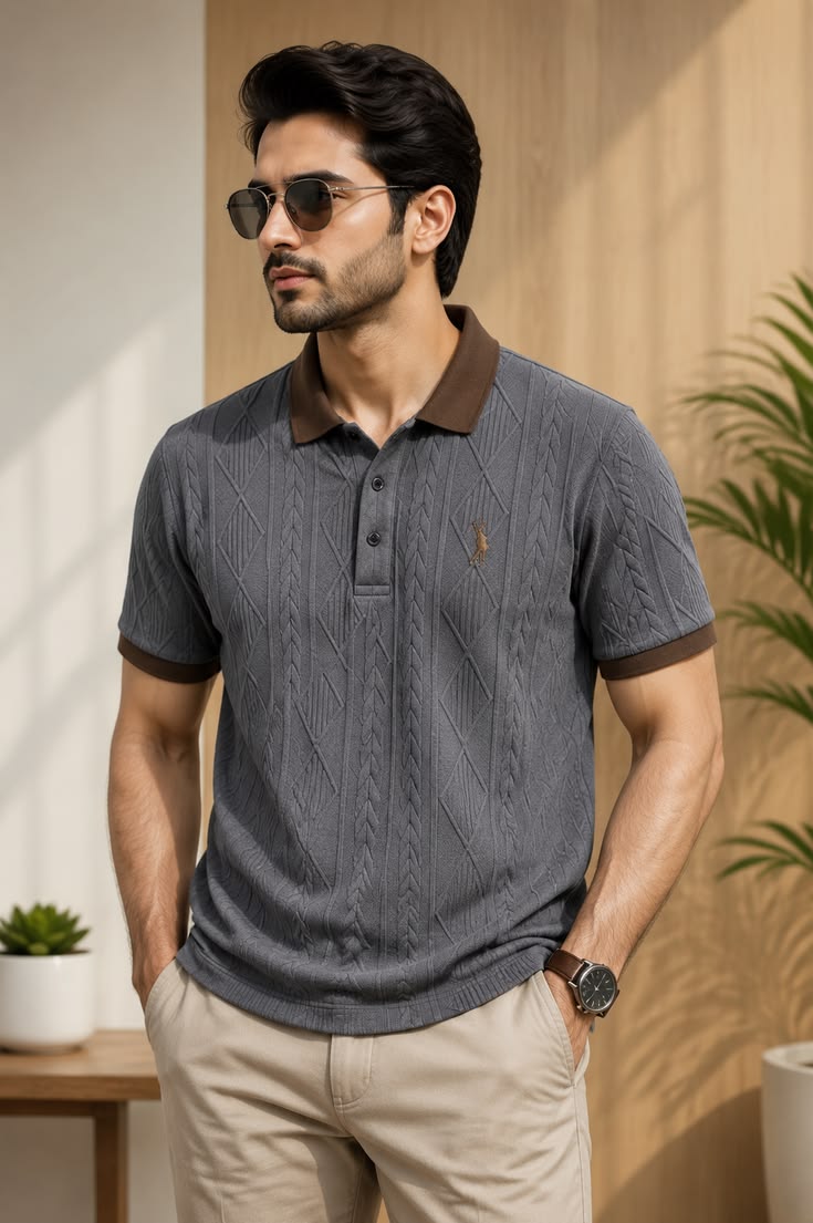 Men's Knit Top - Style 17