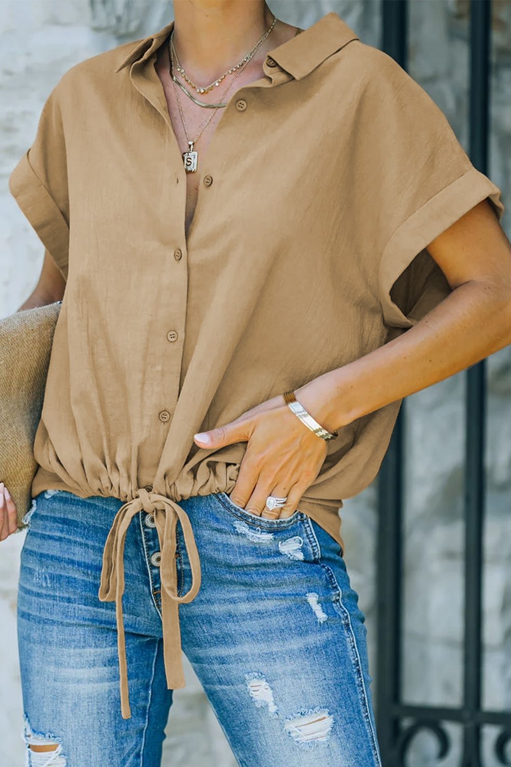 Women's Woven Shirt - Style 4